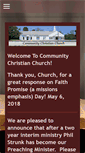 Mobile Screenshot of communitychristianchurchnj.org